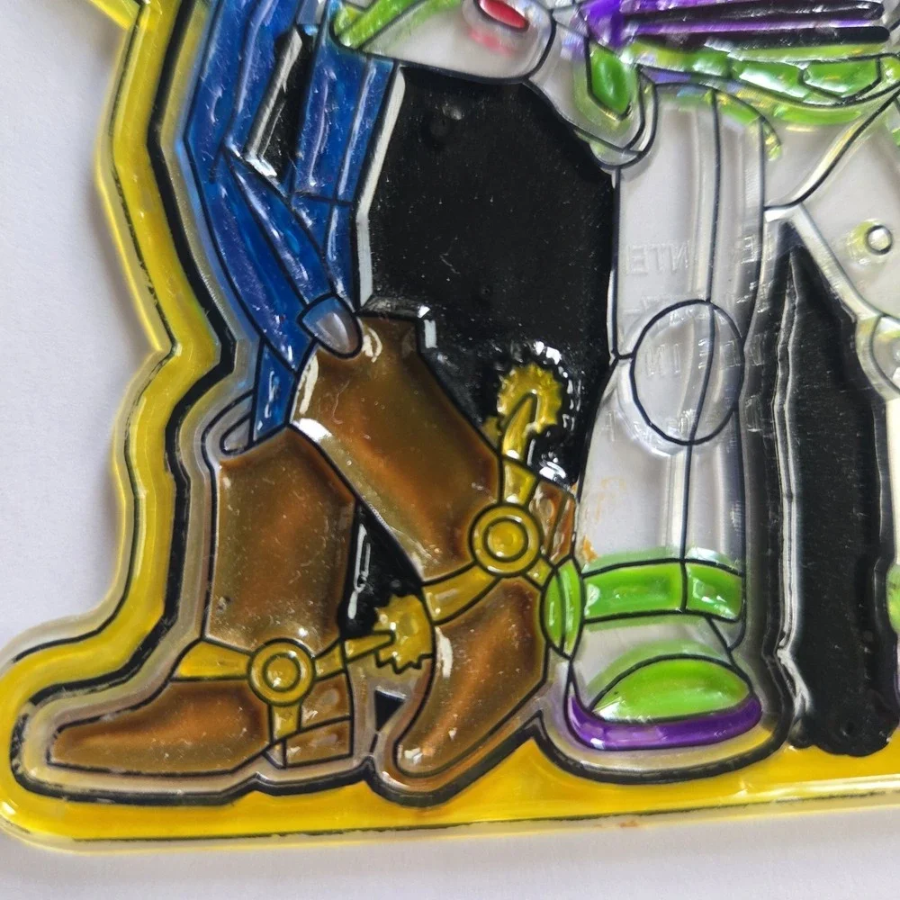 Disney Pixar Toy Story Woody Buzz Lightyear Suncatcher Greenbriar Window Hanging